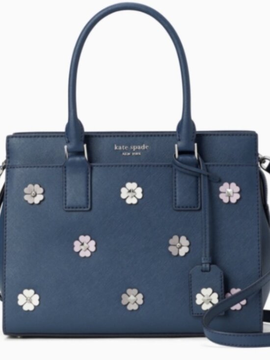 kate spade Handbags - Kate Spade Cameron Floral Appliqué Crossbody Handbag Medium